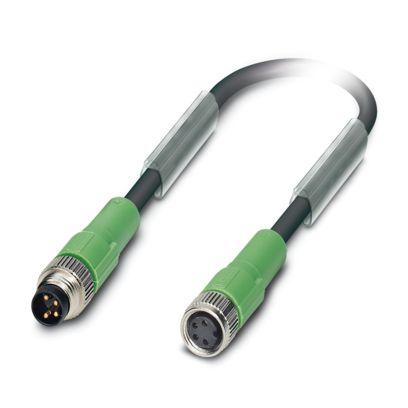 SAC-4P-M 8MS/15,0-PUR/M 8FS - Кабель для датчика / виконавчого елемента, штекер-гніздо