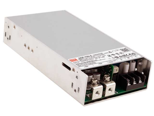 NSP-500/750: високонадійні AC/DC-перетворювачі 500 та 750 Вт в компактному корпусі з PFC