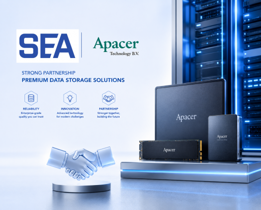 SEA Extends Partnership with Apacer