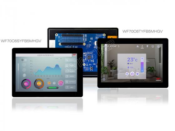 Новая 7-дюймовая серия HDMI TFT LCD дисплеев от Winstar