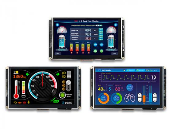 Новые 7-дюймовые Smart-дисплей Winstar с 32MB Flash – умные решения для любых систем управления