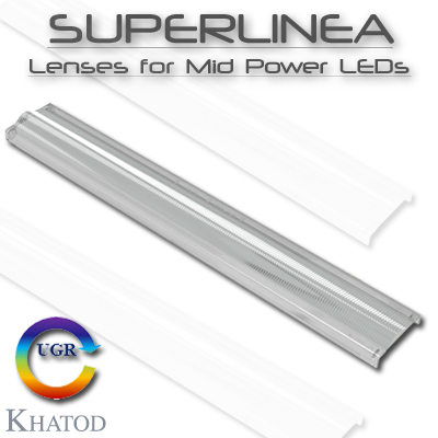 SUPERLINEA series for mid-power LEDs