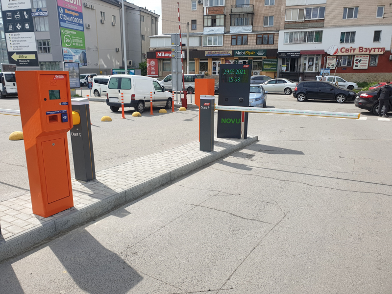 Перший автоматичний паркінг у м. Тернопіль