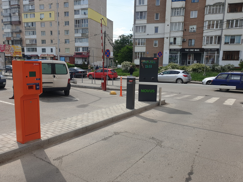 Перший автоматичний паркінг у м. Тернопіль