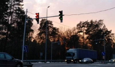 светодиодные светофоры, освещение дорог, светофорные объекты