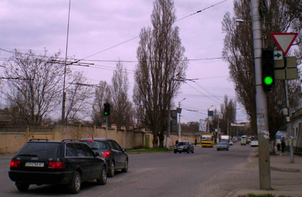 Светофорный объект в Севастополе