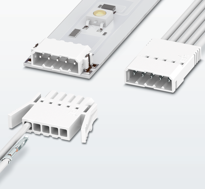 Connectors PTSM with clamp contacts