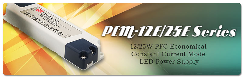 Источник питания для LED-освещения серии PLM-12/25