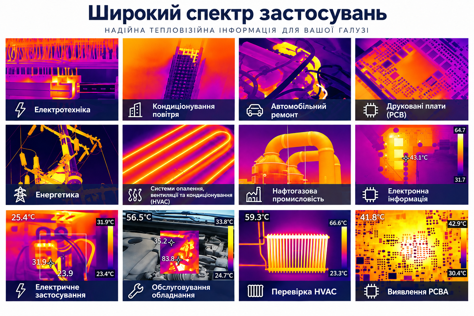 Застосування тепловізорів