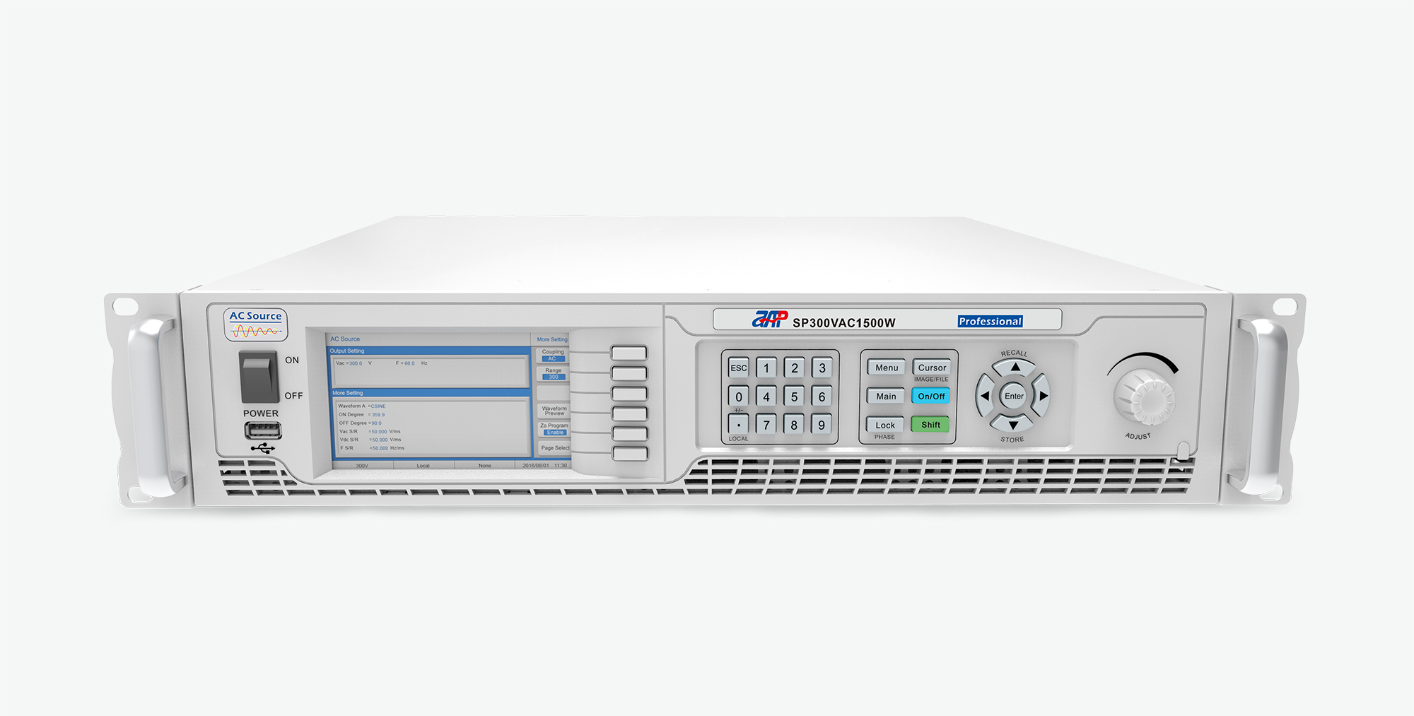 SP-300 Series Single-phase Programmable AC Power Supply SP-300 Series Single-phase Programmable AC Power Supply