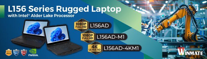 Winmate L156AD Rugged Laptop