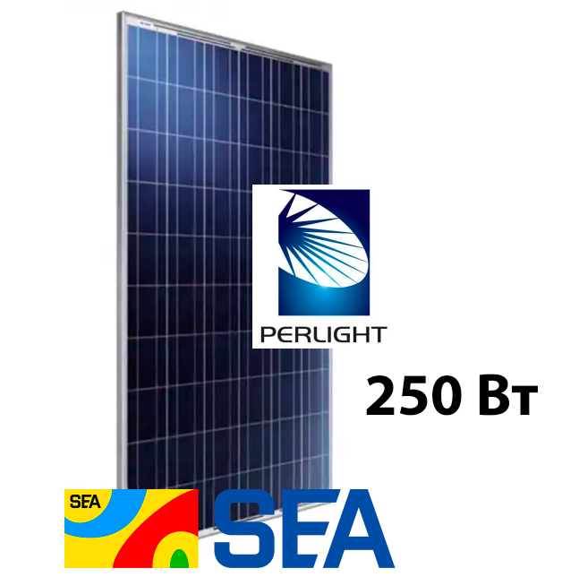 сонячні панелі полікристалічні Perlight 250W
