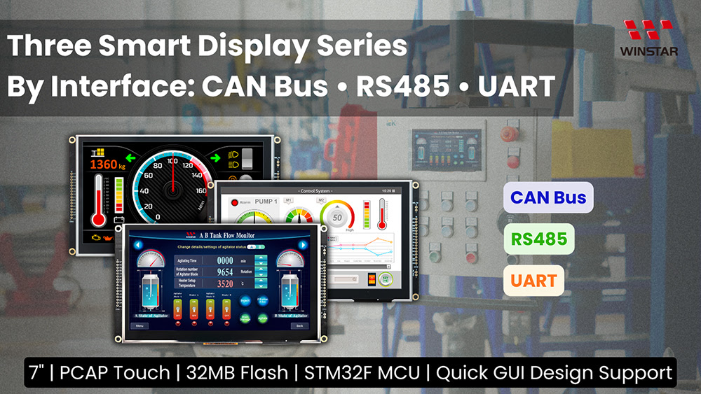 7-дюймовые Smart-дисплеи Winstar